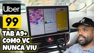 🔥TAB A9+🔥MELHOR TABLET CUSTO BENEF&Iacute;CIO DA ATUALIDADE EM DETALHE NA UBER 99