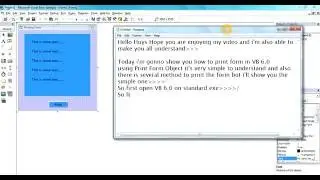Printing form in VB 6.0