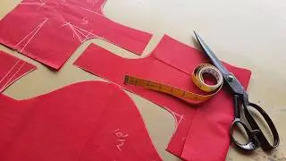 design no 1235. Step-by-Step Blouse Cutting Tutorial: 33