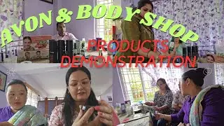 ||AVON & BODY SHOP PRODUCTS DEMONSTRATION WITH AVON REPRESENTATIVE||SIR & MAM FROM KOLKATA ||