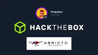 Hack The Box Starting Point &ndash; Preignition walk-through