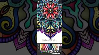 Mandalas Coloring - Daily Challenge 19/05/2024 part relaxing Coloring pages mandala game gameplay
