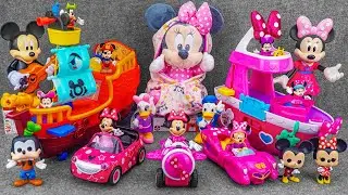 Satisfying with Unboxing Disney Mickey Mouse Treasure Adventure Pirate Ship | Review Toys ASMR
