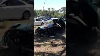 McLaren 720s crash in Cape Town