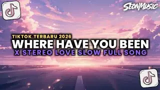 DJ WHERE HAVE YOU BEEN X STEREO LOVE SLOW FULL SONG TIKTOK TERBARU 2026