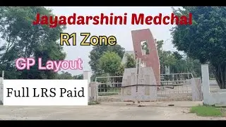 Jayadarshini| Medchal|GP Layout|R1 Zone|$#hmdaplots |#northzone #medchal #gateway