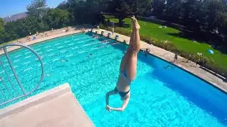 Sandra Nobs High Dive Tricks