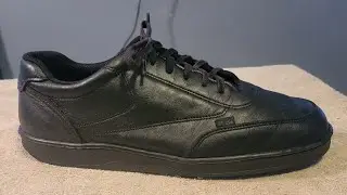 How to clean a Thorogood brand Postal shoe.