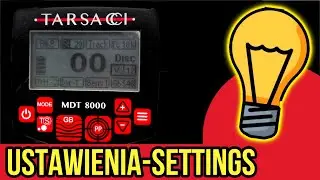 TARSACCI MDT 8000 PRO TIPS - USTAWIENIA