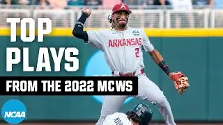 Top defensive plays from the 2022 Men's College World Series