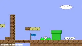 Cat Mario Stage 3 - Walkthrough