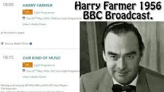 Harry Farmer BBC Light Programme 1956