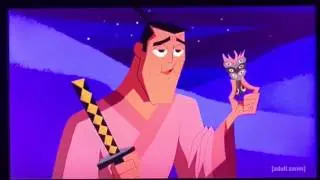Samurai jack 5X09 jack and ashi eat grub
