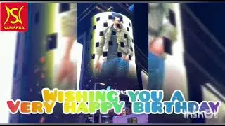 #Happy Birthday #RamCharan#Newyork#TimeSquare#RRRmovie #RamcharanFans #VideoUSA#Nanditha tammara