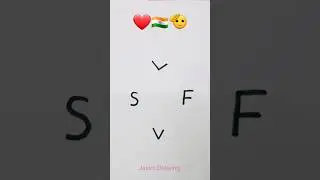 India 🇮🇳 Map drawing easy trick