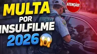 INSULFILME VAI DAR MULTA EM 2026? Veja o que o CONTRAN EXIGE!