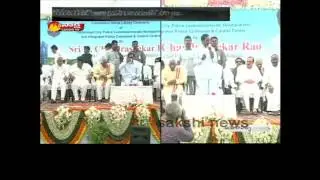 CM KCR Lays Foundation Stone for 