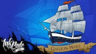 Galleon Wars - Logo - Speed Art