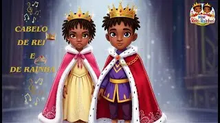 Meu cabelo &eacute; de Rei e de Rainha / M&uacute;sica Infantil Educativa / Crian&ccedil;as Negras