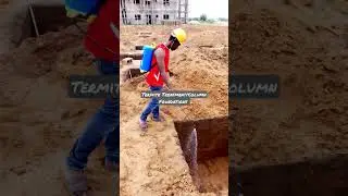CHEMICAL SPRAY IN FOUNDATION