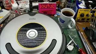 Roomba side brush gear replacement