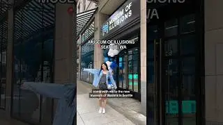 MUSEUM OF ILLUSIONS IN SEATTLE!! #shorts
