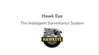 Hawk Eye : The Intelligent Surveillance System