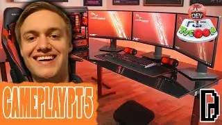 NEW GAMING COMPUTER SETUP! GAME DEV TYCOON PT 5 GAMEPLAY PLAYTHROUGH WALKTHROUGH GAMING REVIEW