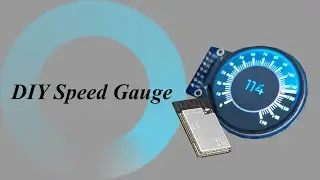 Самодельный спидометр с ESP32 и LVGL