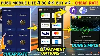 Purchase Cheap Price Bc Without Login Details Just Put Player ID (Official Website 2024) #pubglite