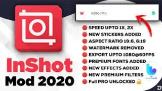 INSHOT PREMIUM MOD APK 2020 LATEST VERSION FULL FREE...