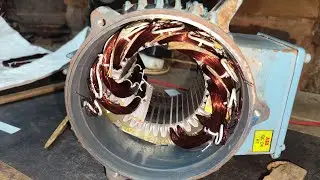 3.7 kw ABB 1440 RPM electric motor winding l how the alternators works l electric motor l motors l