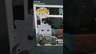 Funko Pop Rick and Morty Rides Rick Mad Max.