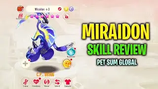 MIRAIDON SKILL REVIEW 💀| NEW GIFT CODE PET SUM GLOBAL