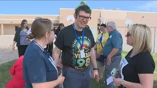 7's HERO: Lifelong school volunteer with autism is celebrated in a big way