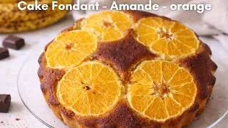 Gâteau amande–orange sans farine ! 🍊Moelleux, parfumé et trop facile 😍
