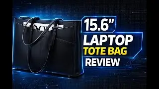 Review - LOVEVOOK Laptop Tote Bag for Women 15.6 Inch Waterproof Leather Computer Bags Bu