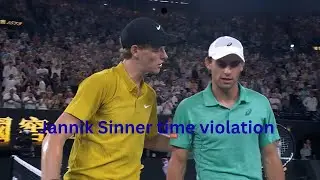 ELIOT SPIZZIRRI STUNS TENNIS FANS WITH CLASSY RESPONSE TO SINNER TIME VIOLATION