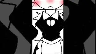 Wenda looks so cute with her dress :3 ♡ #sprunki #animation #flipaclip #ship #edit