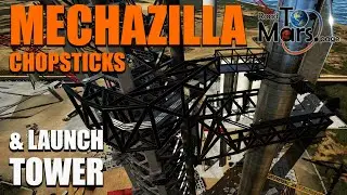 SpaceX Mechazilla Chopsticks & Launch Tower Tour
