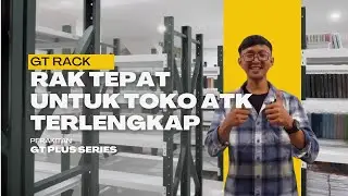 RAK DISPLAY UNTUK TOKO ATK TERLENGKAP DI SURABAYA