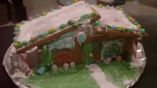 Mid Century Modern Gingerbread House