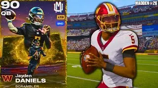 Джейден Дэниелс &mdash; это ЧИТ-КОД в команде Commanders Theme! | Madden 26