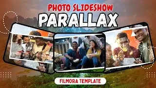 Filmora Template&mdash;Parallax Photo Slideshow Effect