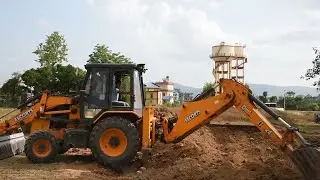 Escorts Dozer Diggers-JCB Dozer Road Construction video-Review Video