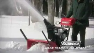 Snapper Large Frame Dual Stage Snow Blower