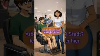 German Dialogue: At the Hairdresser | A2&ndash;B1