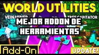 THE BEST TOOL ADDON: From Minecraft Marketplace 'World Utilities'!!!!!!