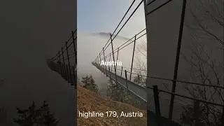 #highline 179#austria#winter#bridge#mounts#