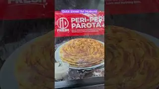 Peri peri ID parotas #quickdinner#easyrecipe#dinner#minivlog#cooking#food#youtube#foodie#paratha#new